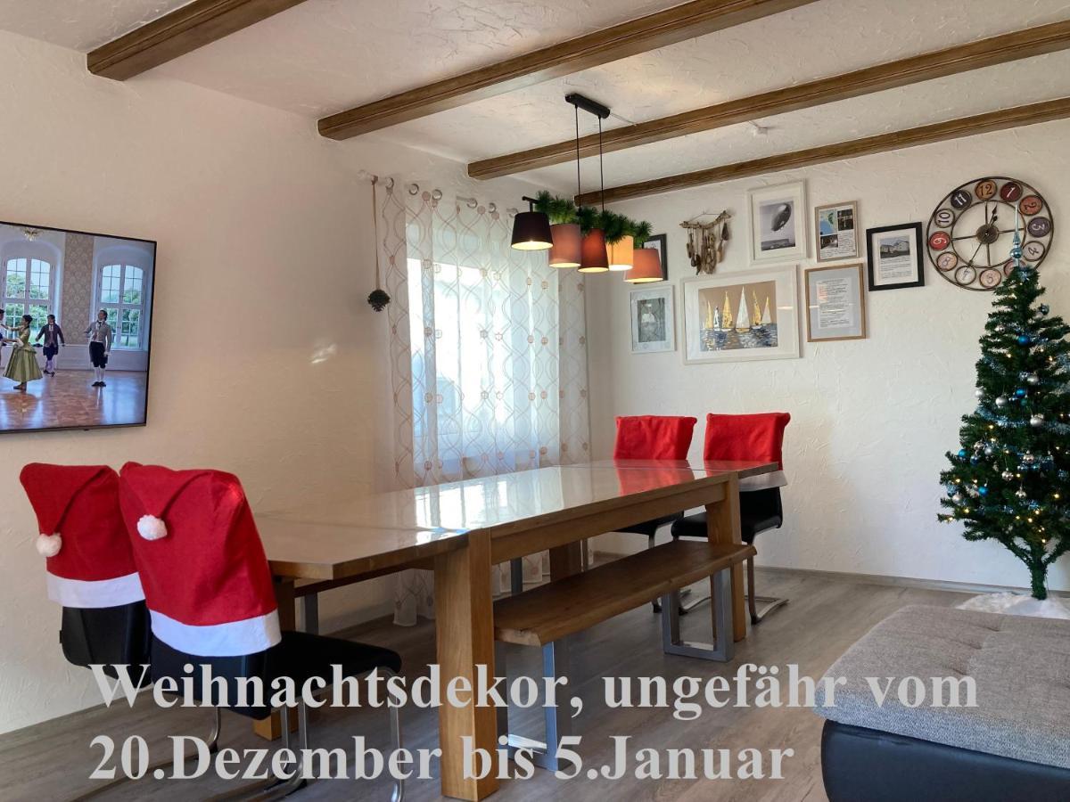 4-Zimmer Kinderfreundliche Ferienwohnung ฟรีดริชส์ฮาเฟน ภายนอก รูปภาพ